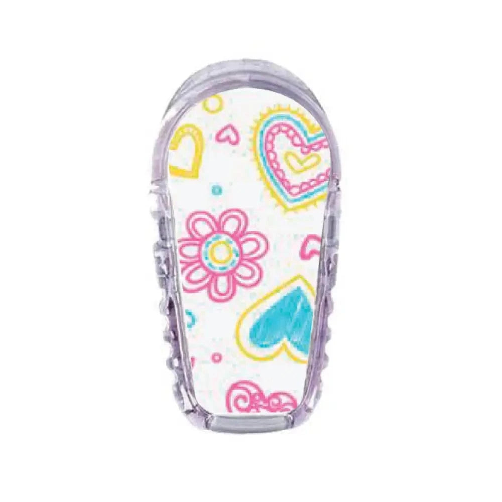 Single Topper / G6 Topper Joyful Love - Dexcom G6 Topper