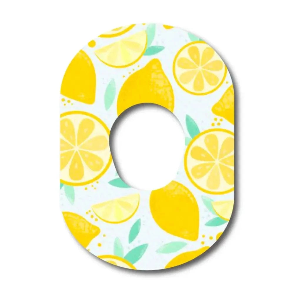 Single Patch / G7 Lemons - Dexcom G7 and Stelo