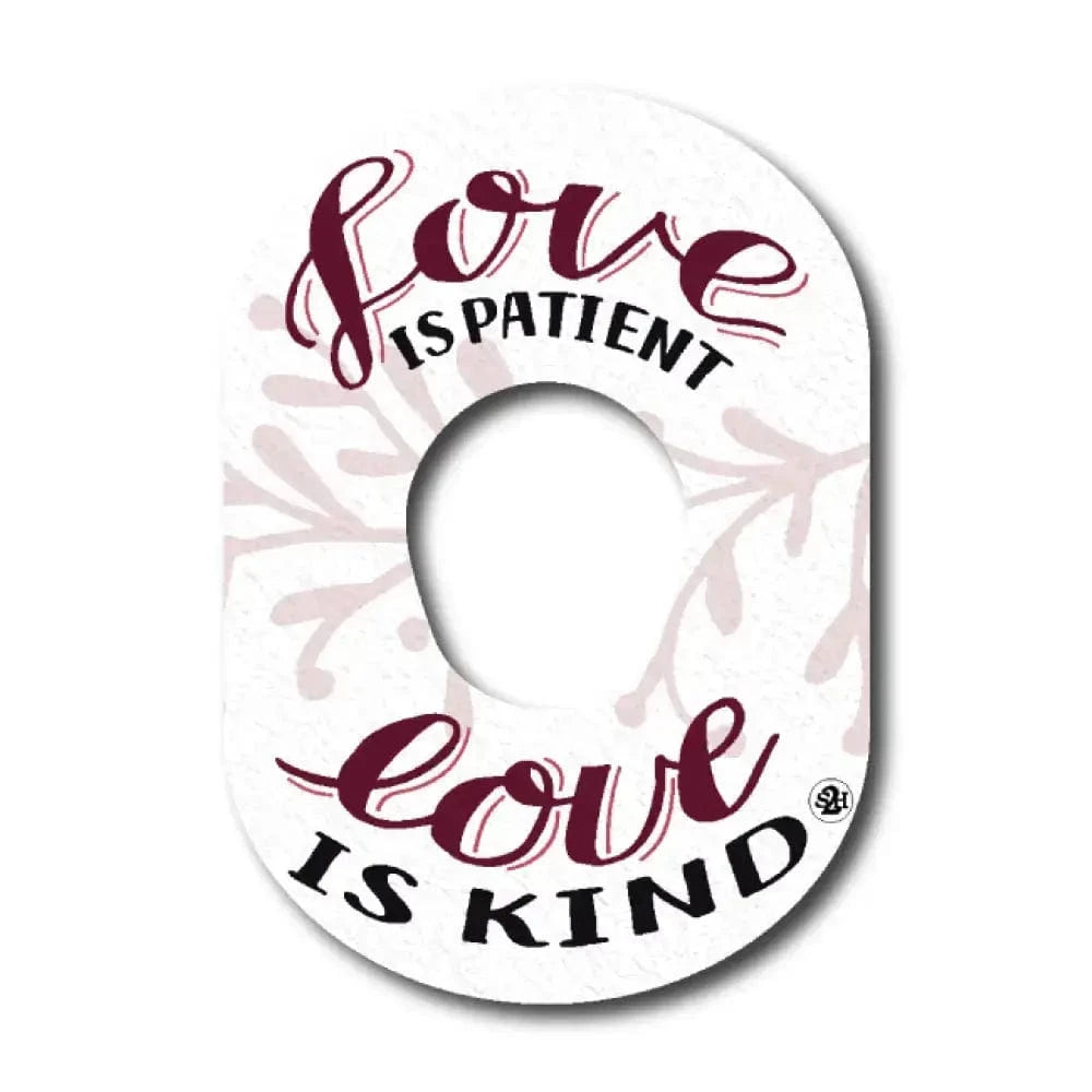 Single Patch / G7 Love is Patient - Dexcom G7 and Stelo