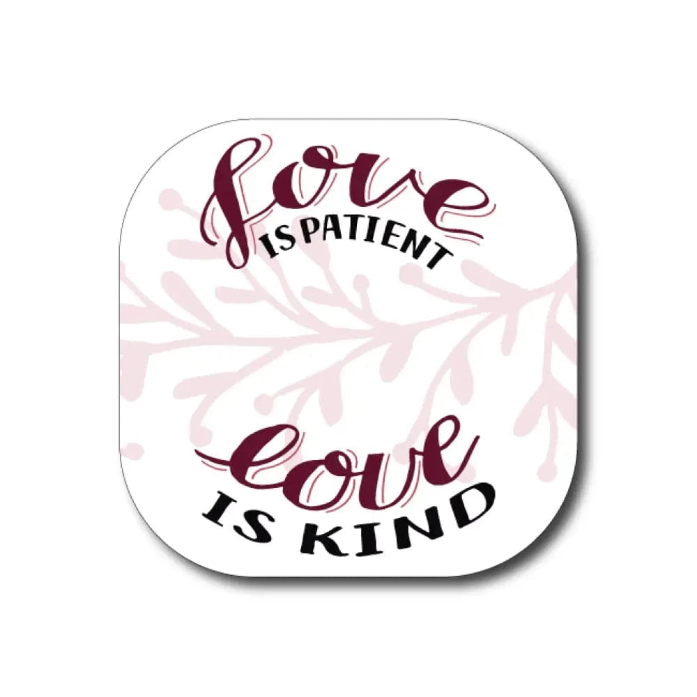 Single Patch / G7 Cover-up Love is Patient - Dexcom G7 and Stelo Cover-up