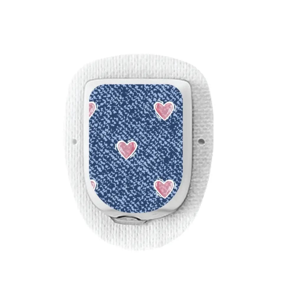 Single Topper / Omnipod Topper Love the Denim - Omnipod Topper