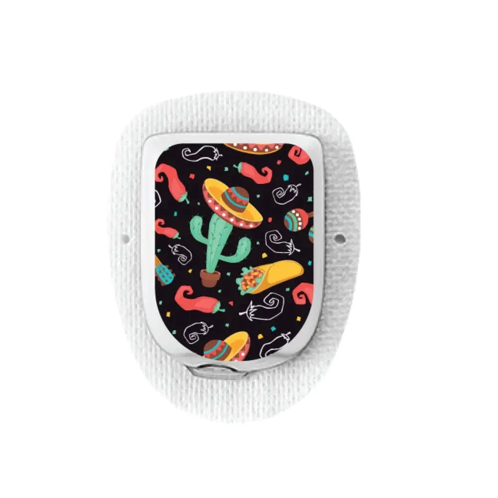 Single Topper / Omnipod Topper Mexican Celebration - Omnipod Topper