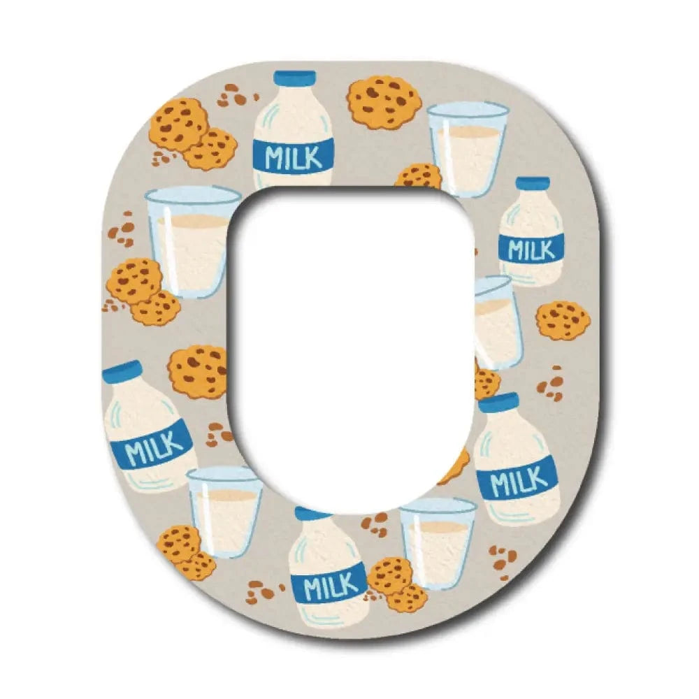 Single Patch / Omnipod Milk and Cookies - Omnipod