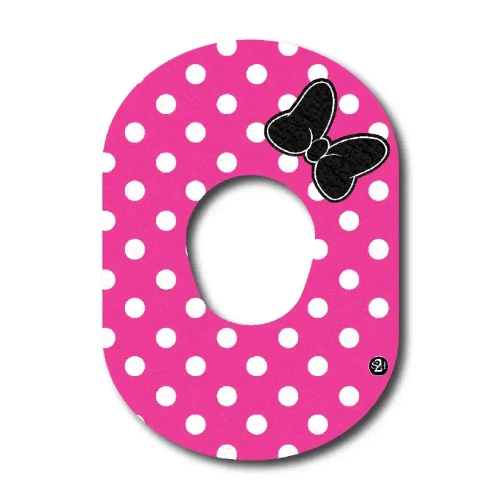 Single Patch / G7 Mini Dots Pink - Dexcom G7 and Stelo