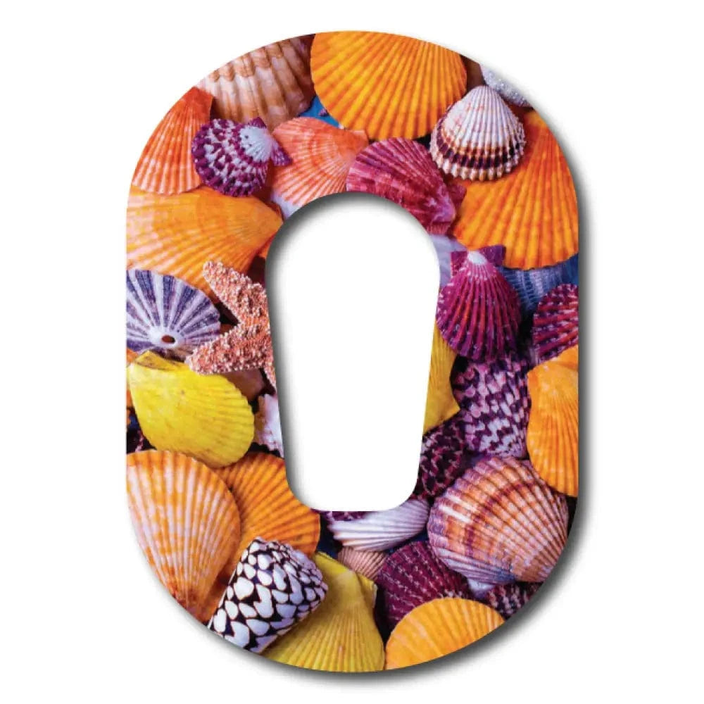 Single Patch / G6 Ocean Shells - Dexcom G6