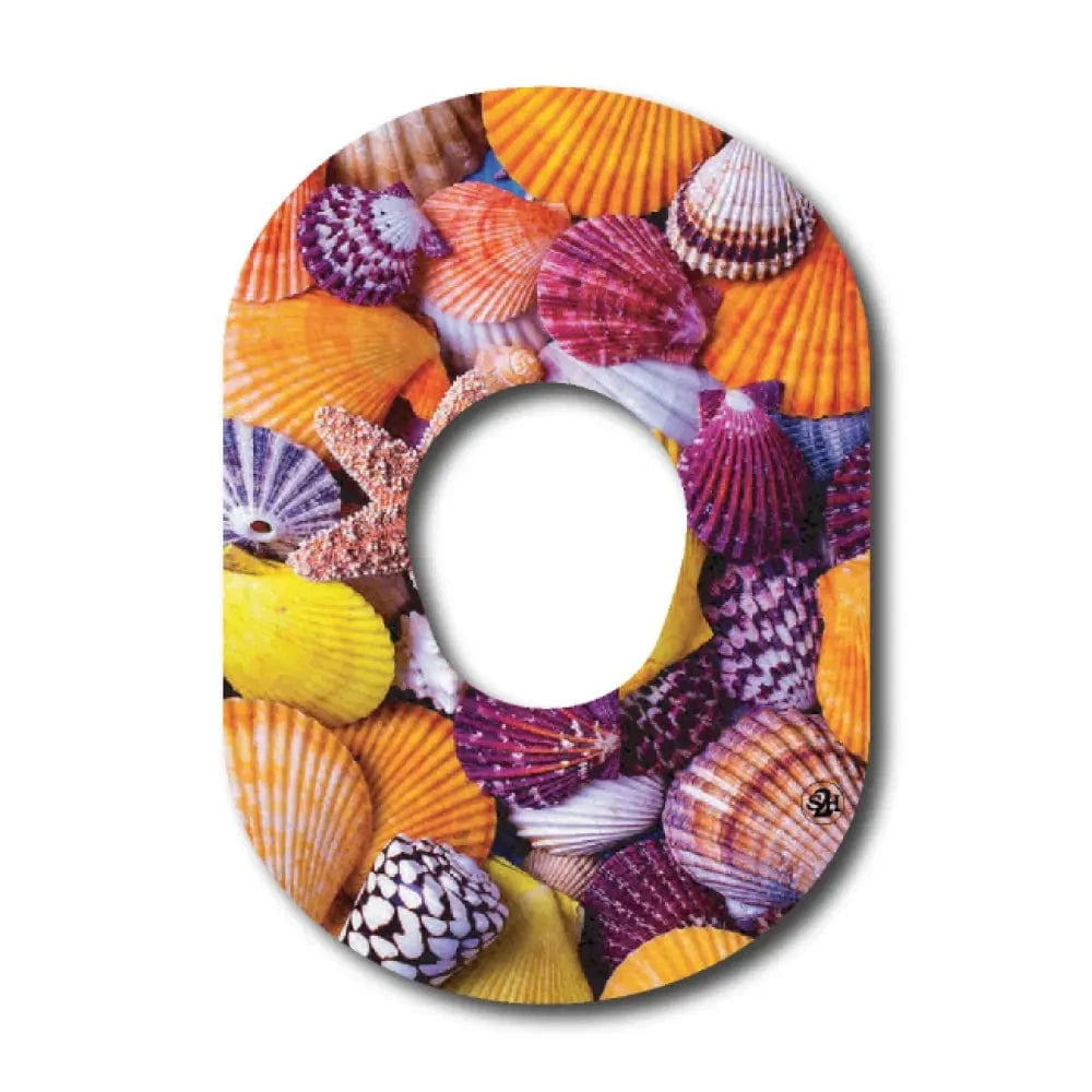Single Patch / G7 Ocean Shells - Dexcom G7 and Stelo