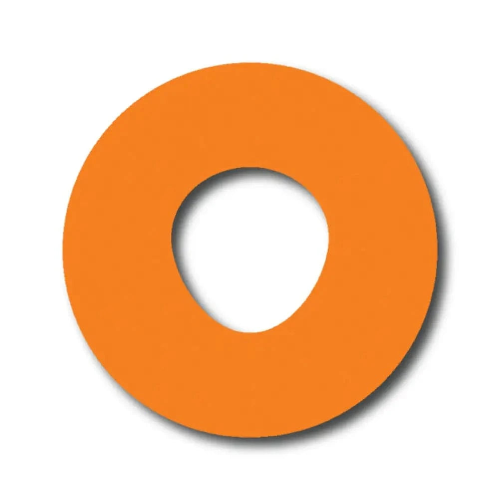 Single Patch / Infusion Set Orange Overlay Patch - Infusion Set