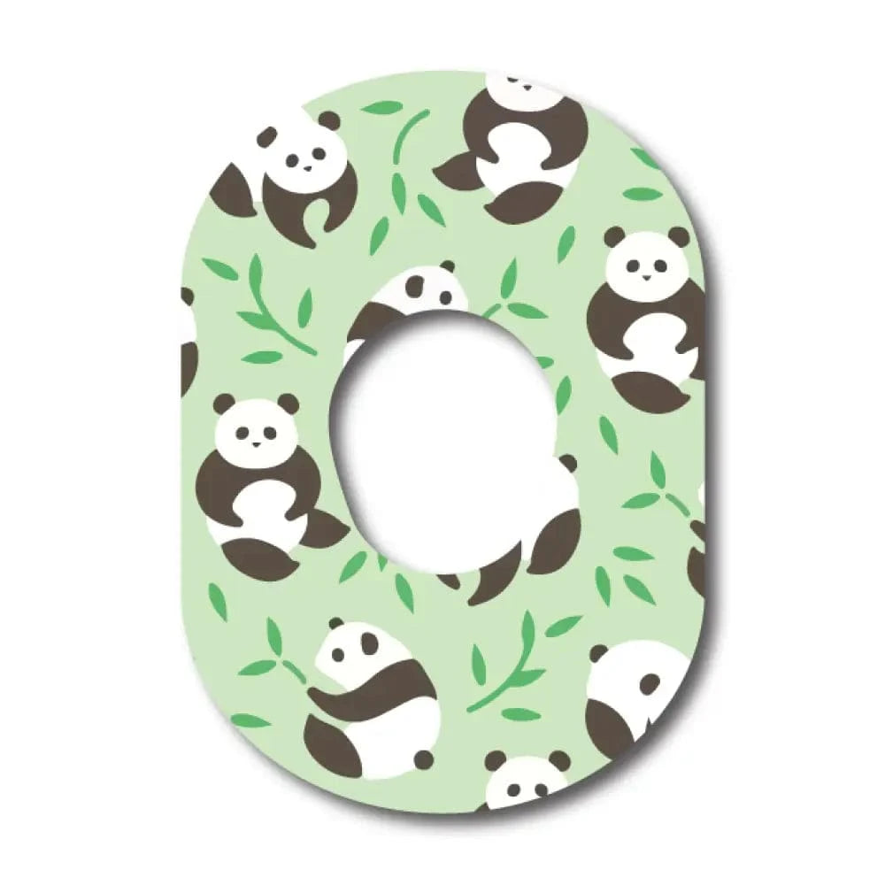 Single Patch / G7 Pan Pan the Panda - Dexcom G7 and Stelo