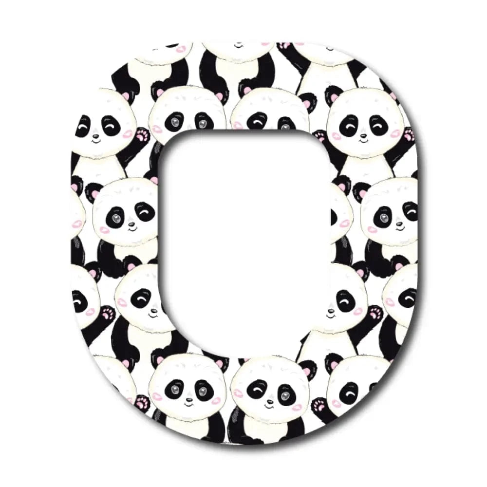 Single Patch / Omnipod Panda Friends - Omnipod