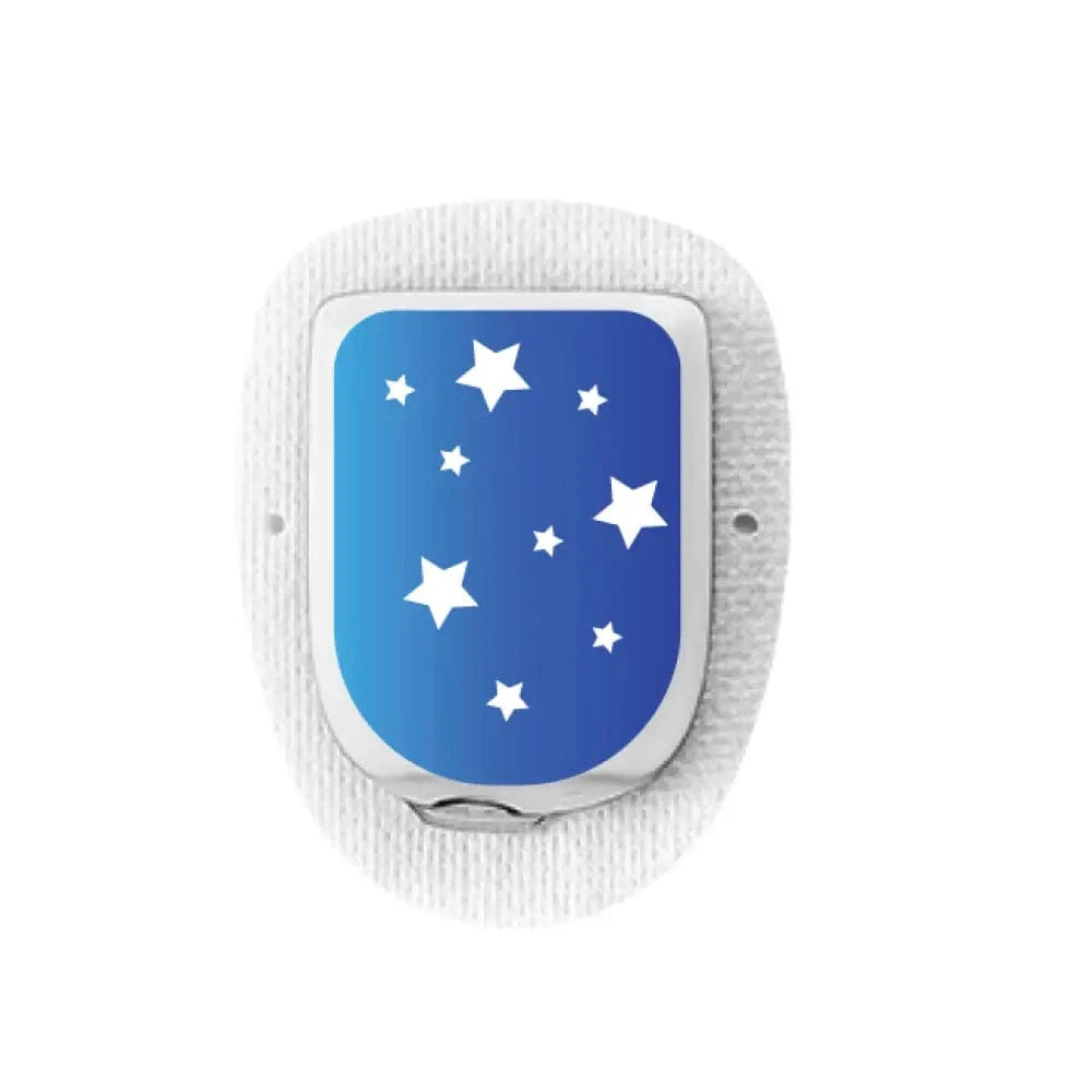 Single Topper / Omnipod Topper Patriotic Celebration Blue - Omnipod Topper