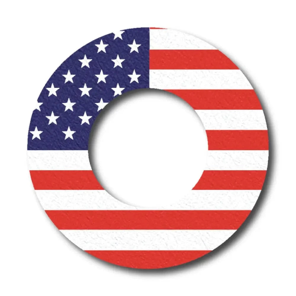 Single Patch / Libre 2 Patriotic Flag - Libre 2 and Lingo