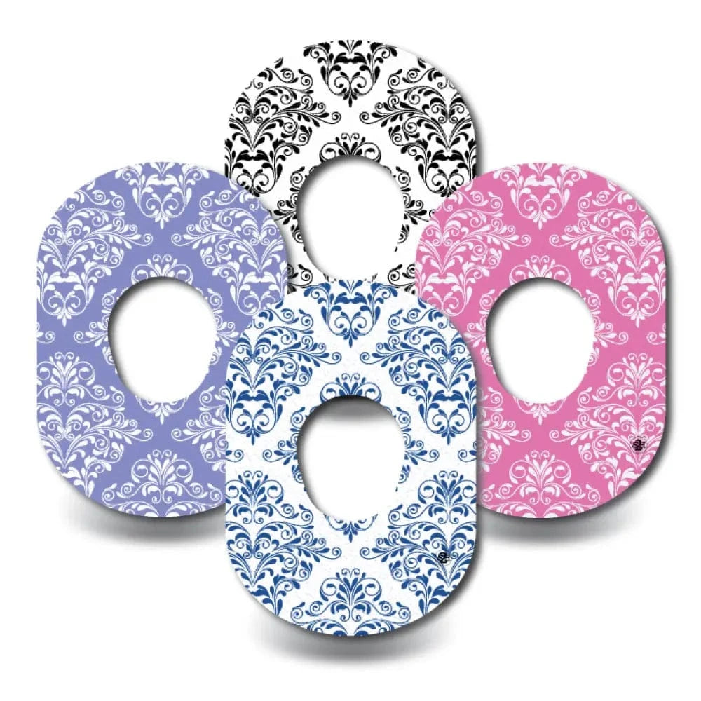 4-Pack (Set of 4 Patches) / G7 Patterns of Lace Variety Pack - Dexcom G7 and Stelo