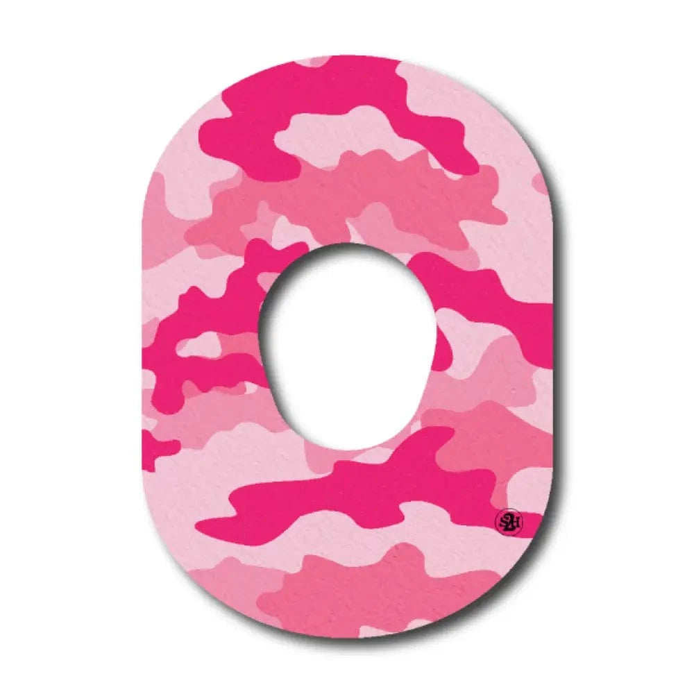 Single Patch / G7 Pink Camouflage - Dexcom G7 and Stelo