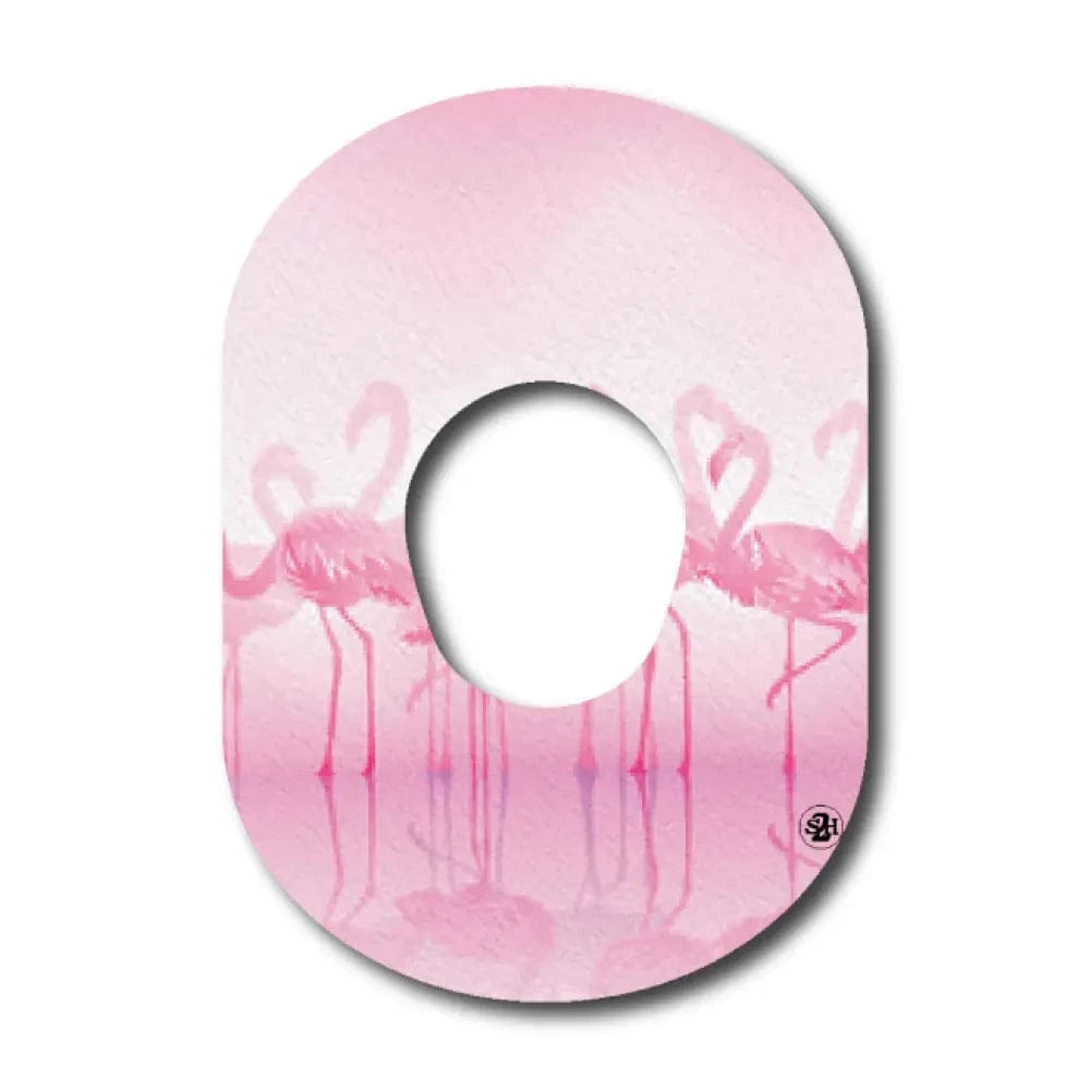 Single Patch / G7 Pink Flamingo - Dexcom G7 and Stelo