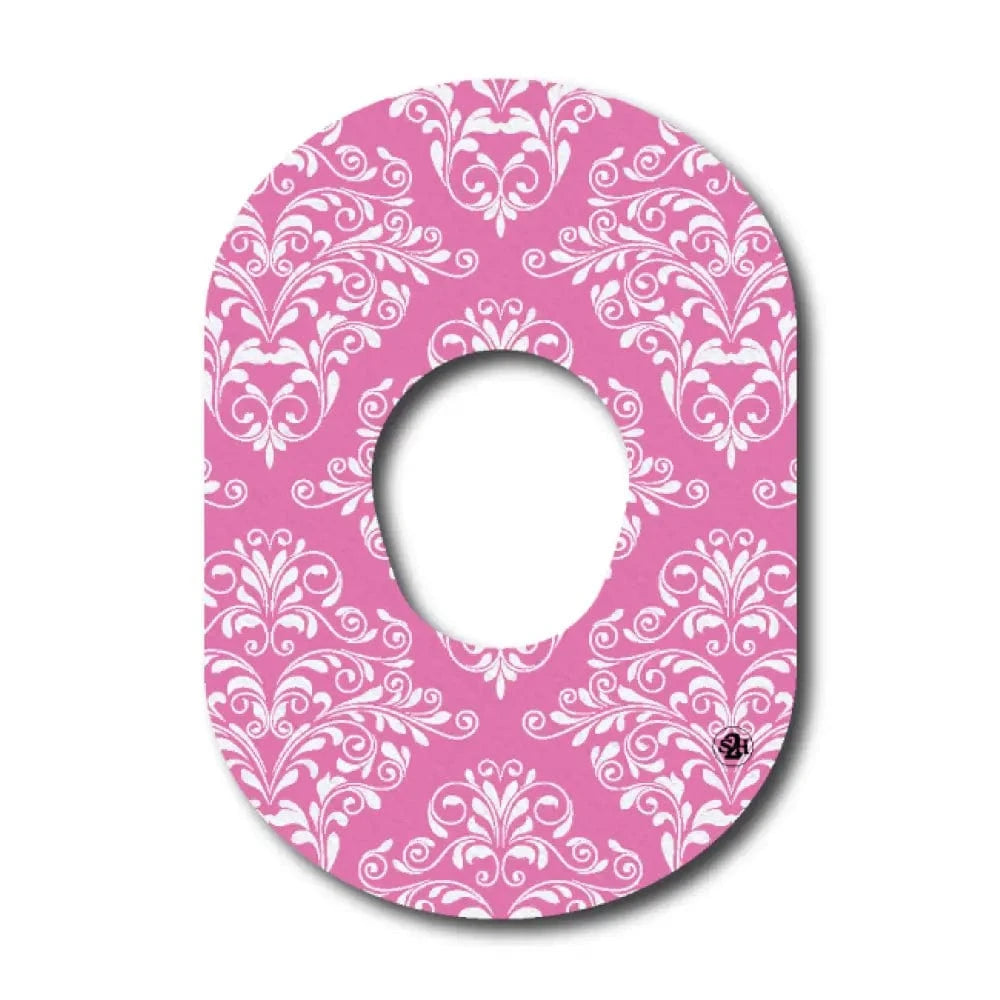 Single Patch / G7 Pink Lace - Dexcom G7 and Stelo