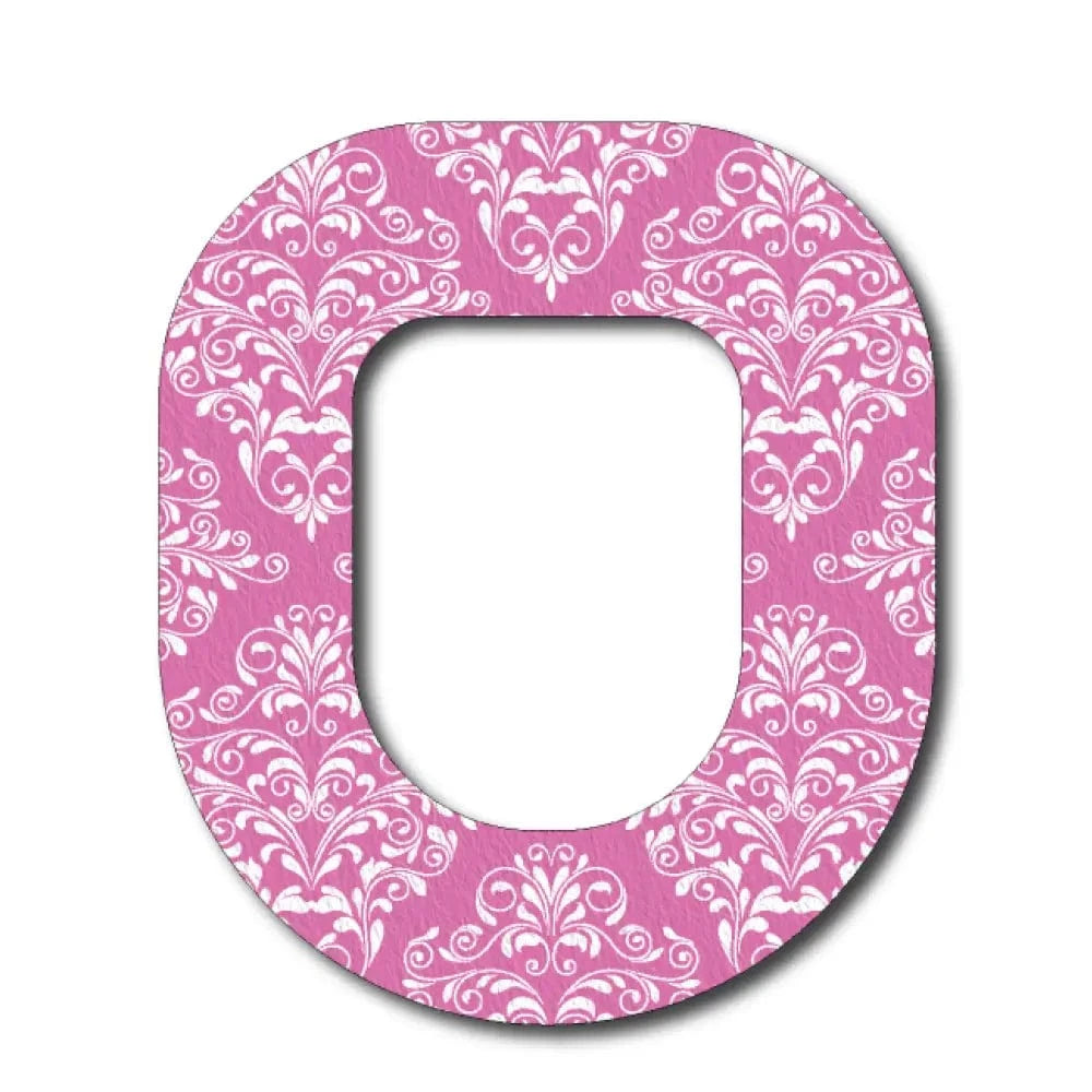 Single Patch / Omnipod Pink Lace - Omnipod