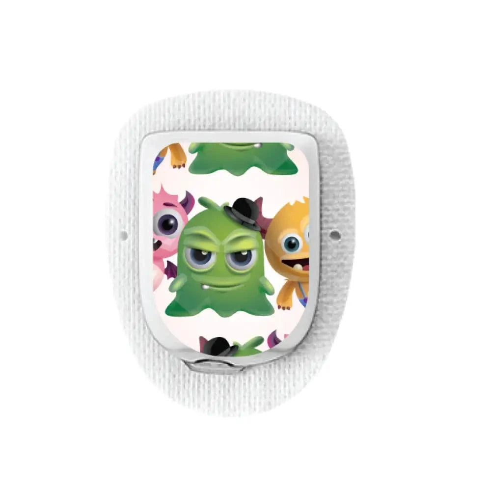 Single Topper / Omnipod Topper Pink Monster - Omnipod Topper