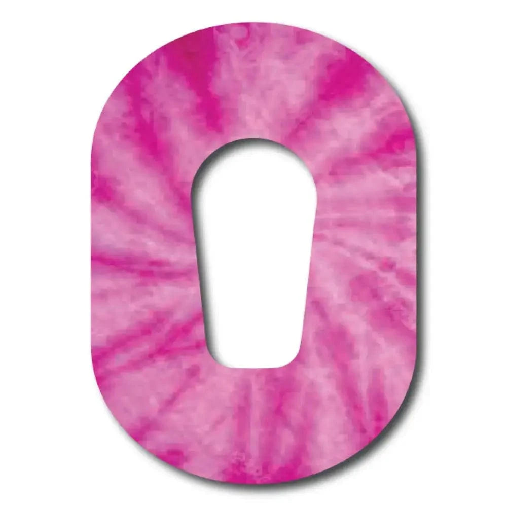 Single Patch / G6 Pink Tie-dye - Dexcom G6