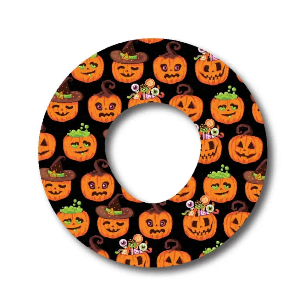 Single Patch / Infusion Set Pumpkin Heads - Infusion Set