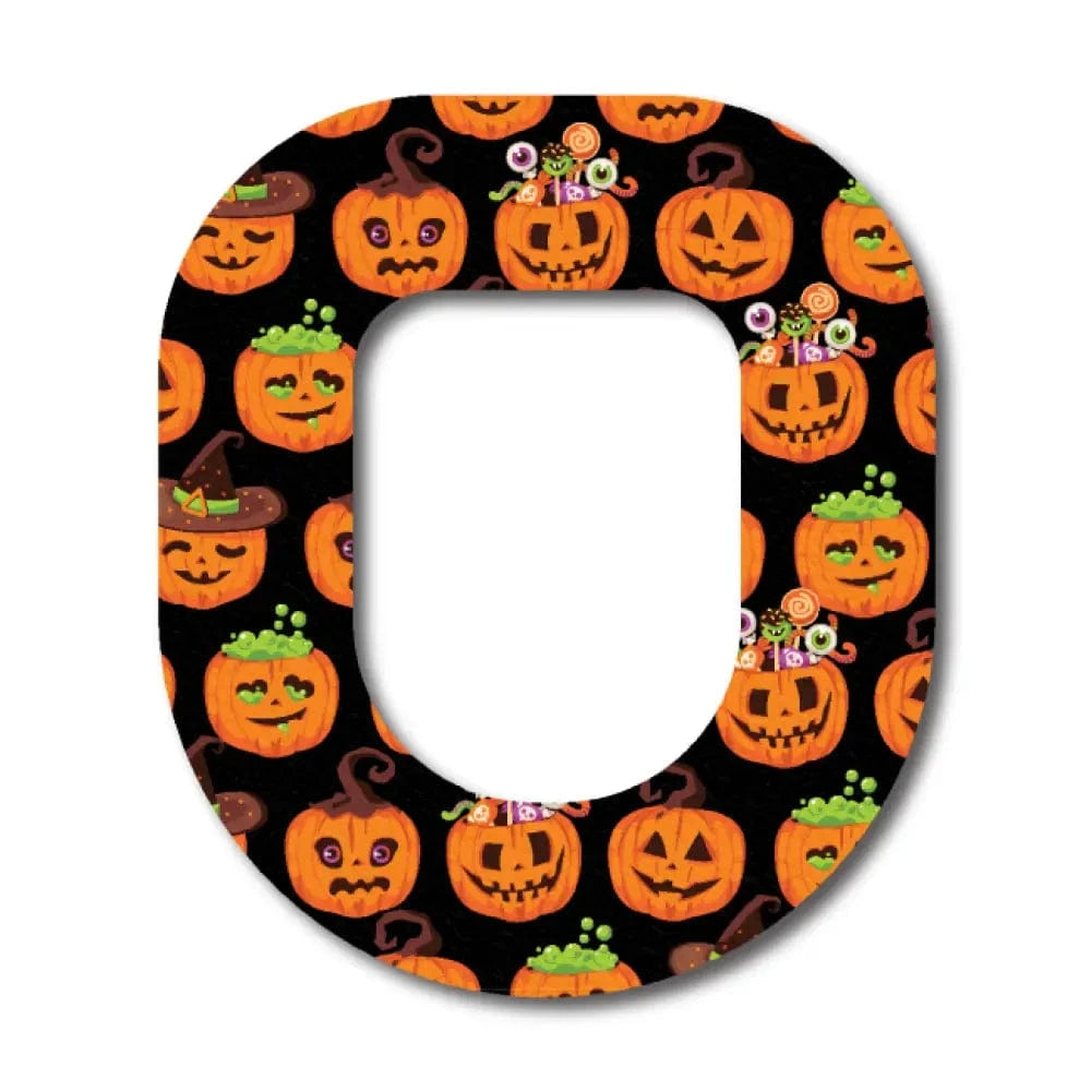 Single Patch / Omnipod Pumpkin Heads - Omnipod