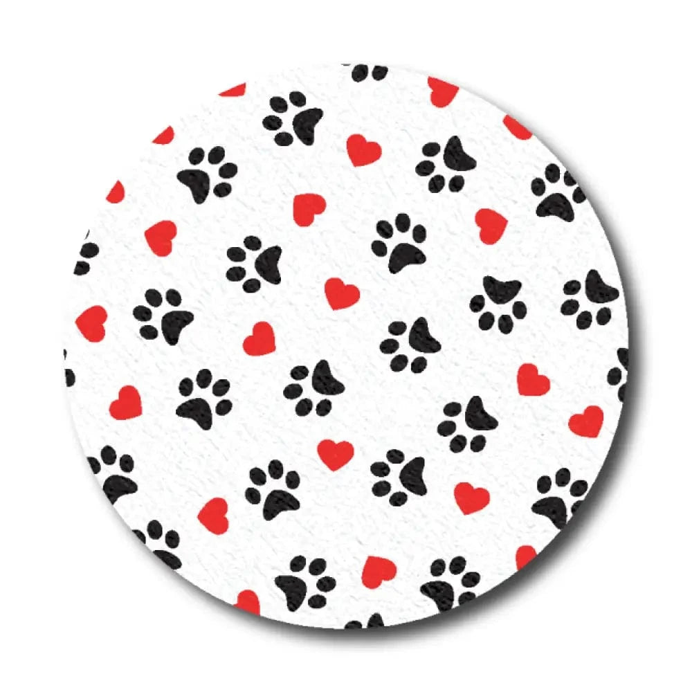 Single Patch / Libre 2 Cover-up Puppy Love in White - Libre 2 and Lingo Cover-up