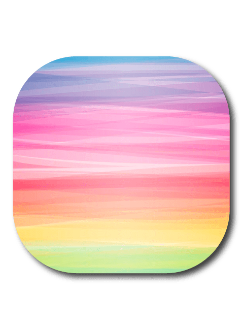 Single Patch / G7 Cover-Up Rainbow Pastel - Dexcom G7 and Stelo Cover-up