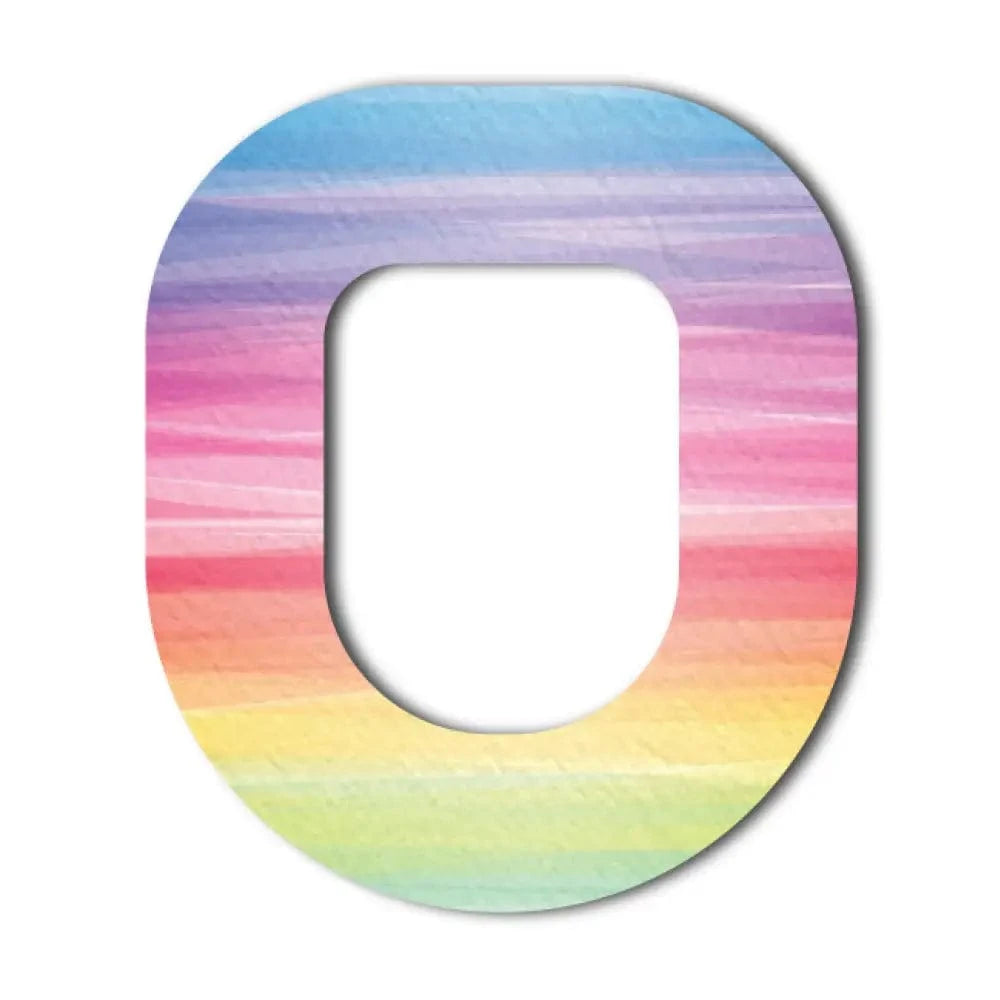 Single Patch / Omnipod Rainbow Pastel - Omnipod