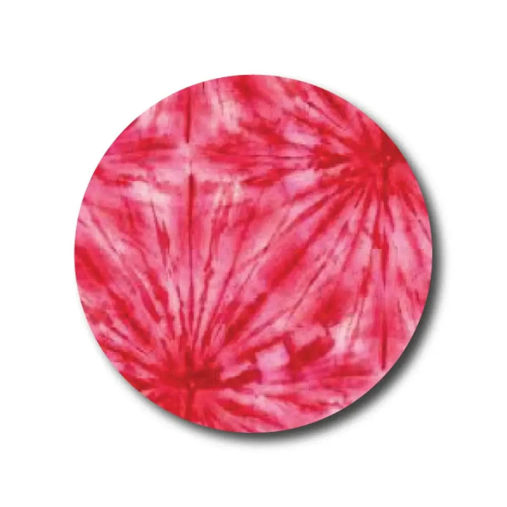 Single Patch / Libre 3 Red Tie-dye Pattern - Libre-3