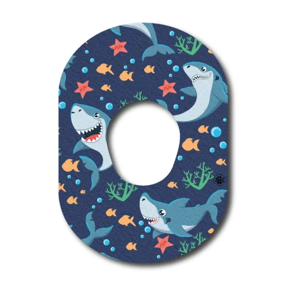 Single Patch / G7 Shark Attack - Dexcom G7 and Stelo