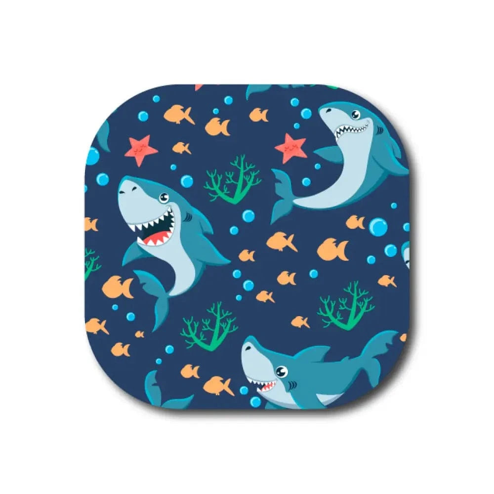 Single Patch / G7 Cover-up Shark Attack - Dexcom G7 and Stelo Cover-up