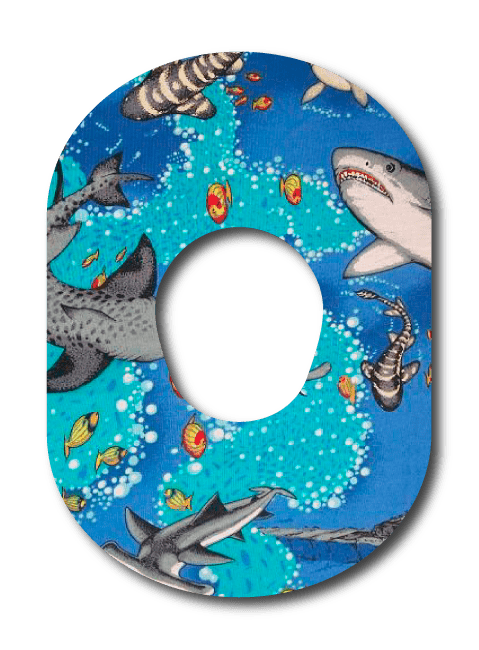 Single Patch / G7 Shark Bites - Dexcom G7 and Stelo