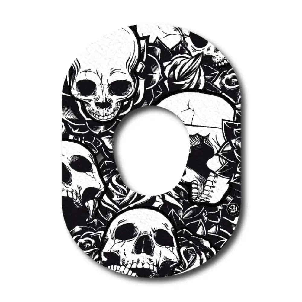 Single Patch / G7 Skulls - Dexcom G7 and Stelo
