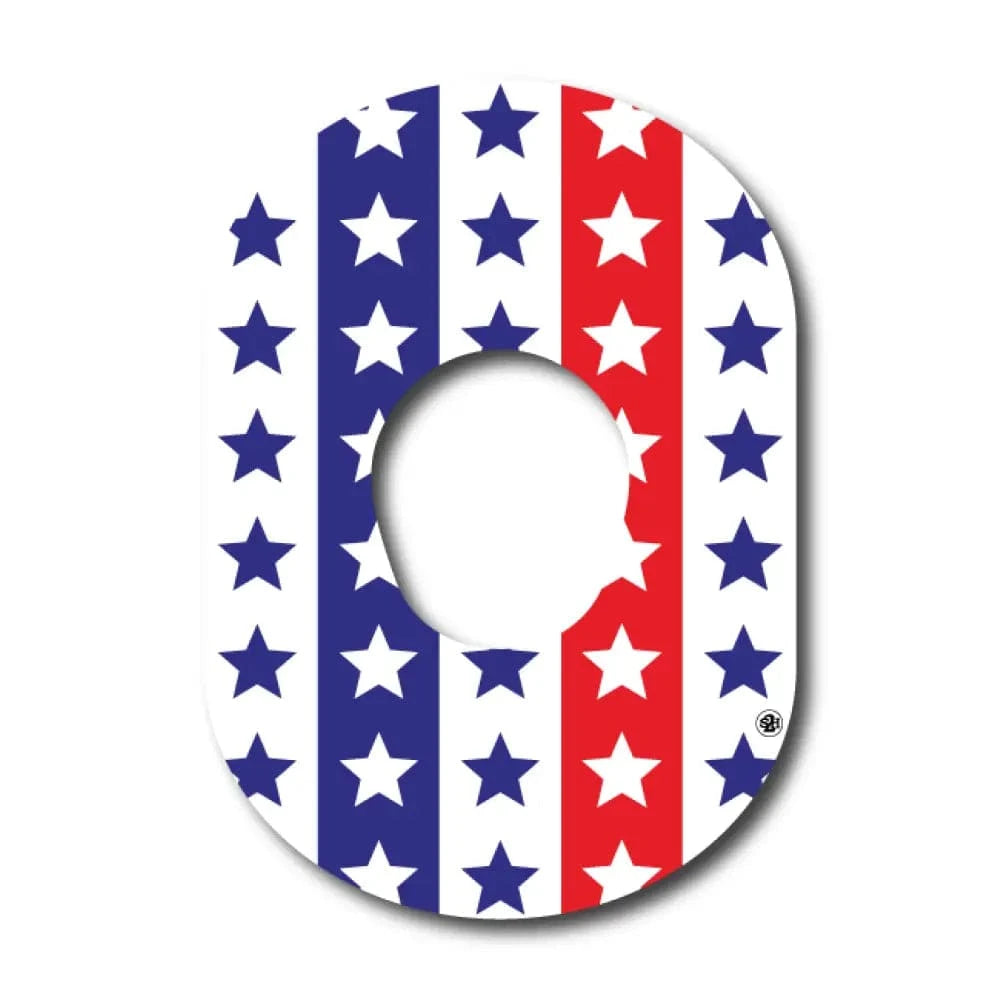 Single Patch / G7 Stars and Stripes - Dexcom G7 and Stelo