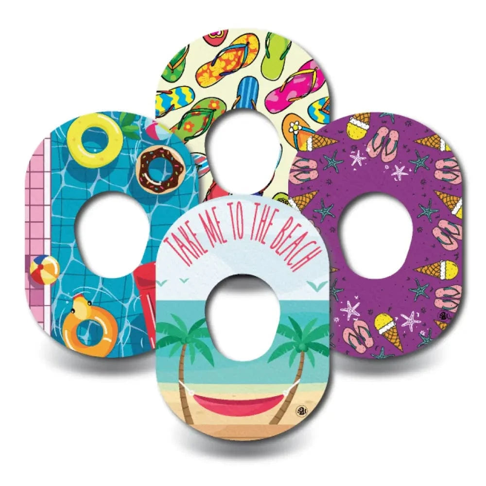 4-Pack (Set of 4 Patches) / G7 Summer Checklist Variety Pack - Dexcom G7 and Stelo