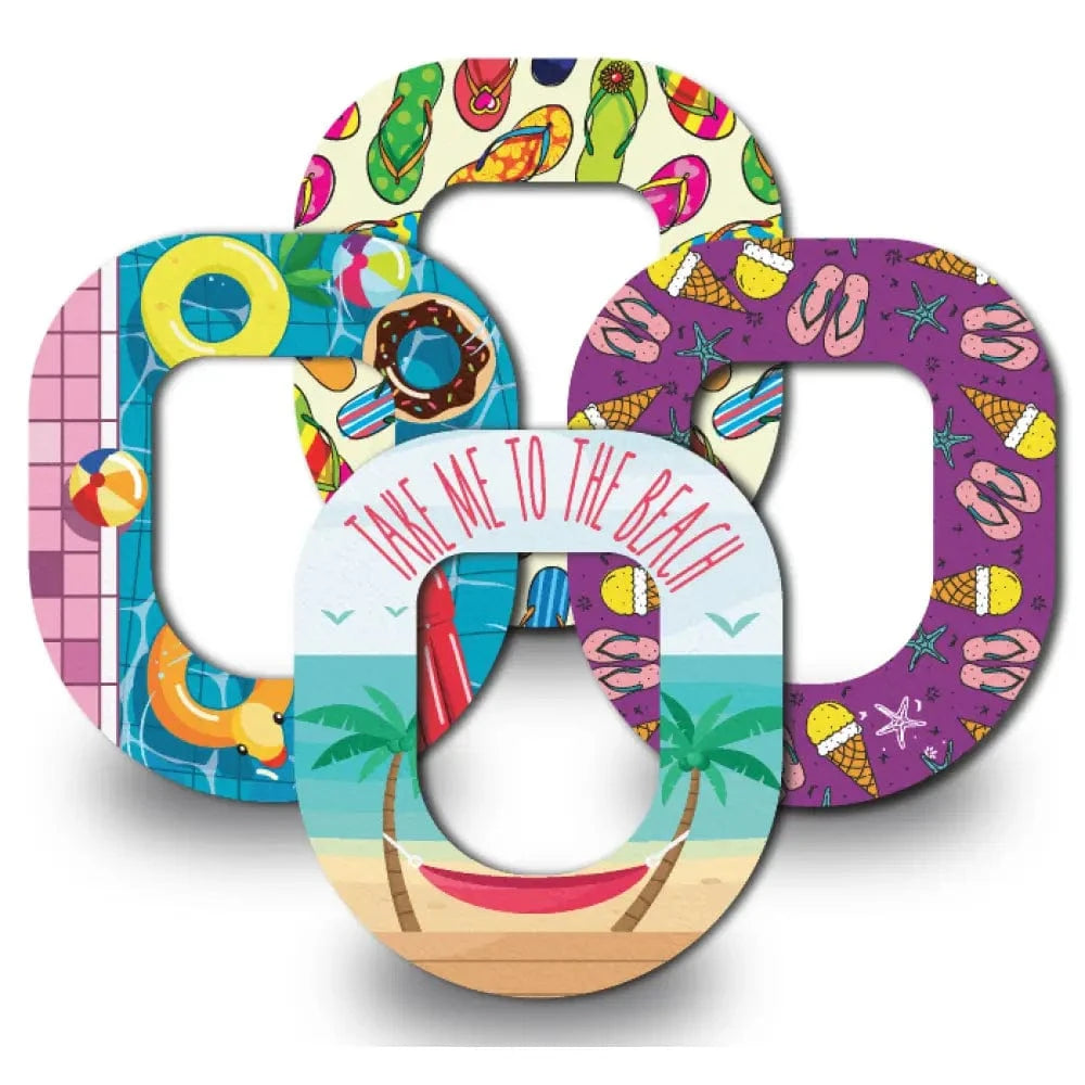 4-Pack (Set of 4 Patches) / Omnipod Summer Checklist Variety Pack - Omnipod