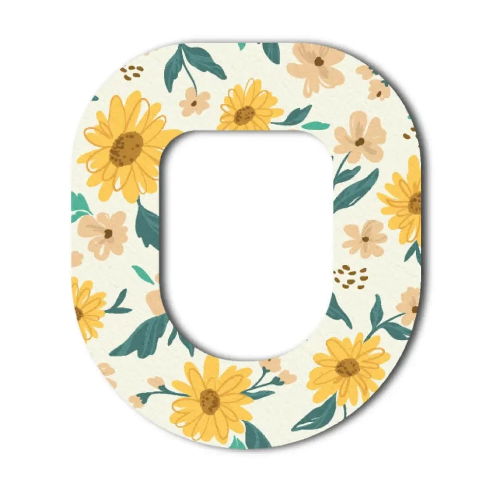 Single Patch / Omnipod Sunflower - Omnipod