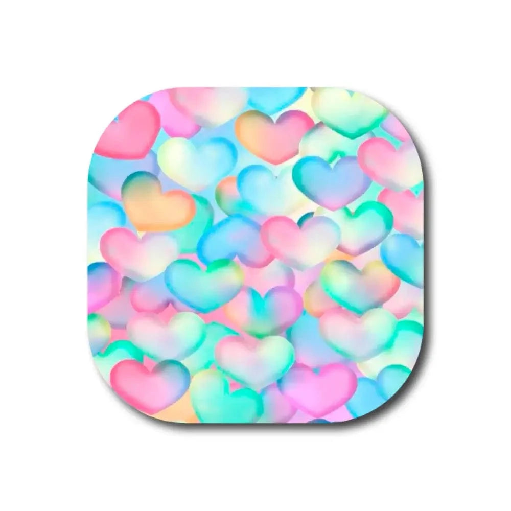 Single Patch / G7 Cover-up Sweet Hearts - Dexcom G7 and Stelo Cover-up