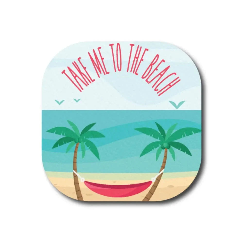 Single Patch / G7 Cover-up Take me to the Beach - Dexcom G7 and Stelo Cover-up