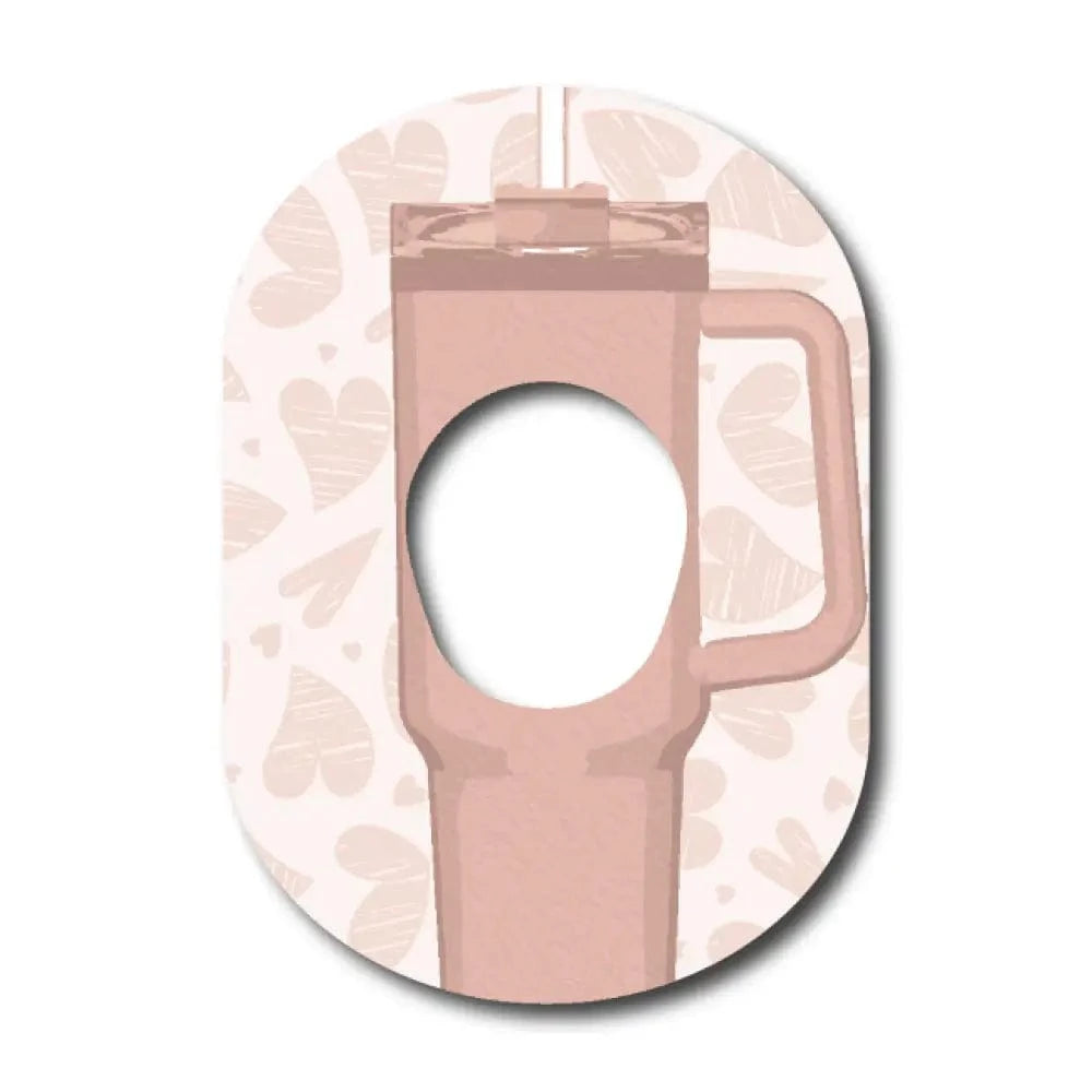 Single Patch / G7 Tumbler in Bloom - Dexcom G7 and Stelo