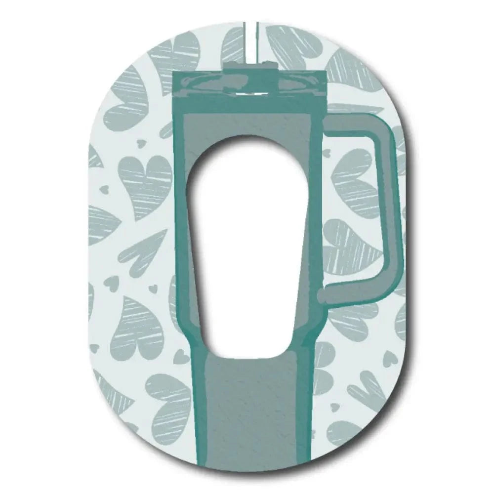 Single Patch / G6 Tumbler in Mint - Dexcom G6