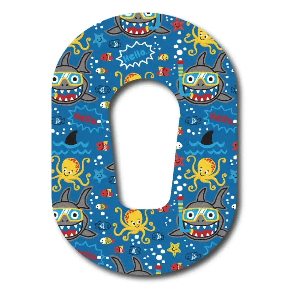 Single Patch / G6 Under the Sea - Dexcom G6