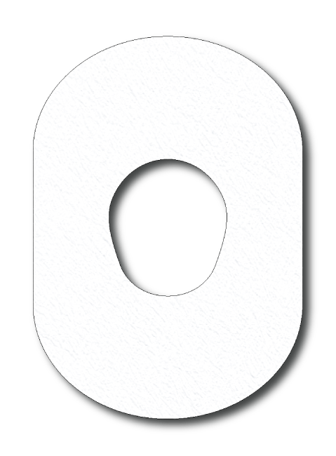 Single Patch / G7 White Overlay Patch - Dexcom G7 and Stelo