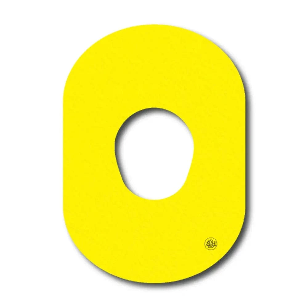 Single Patch / G7 Yellow Overlay Patch - Dexcom G7 and Stelo