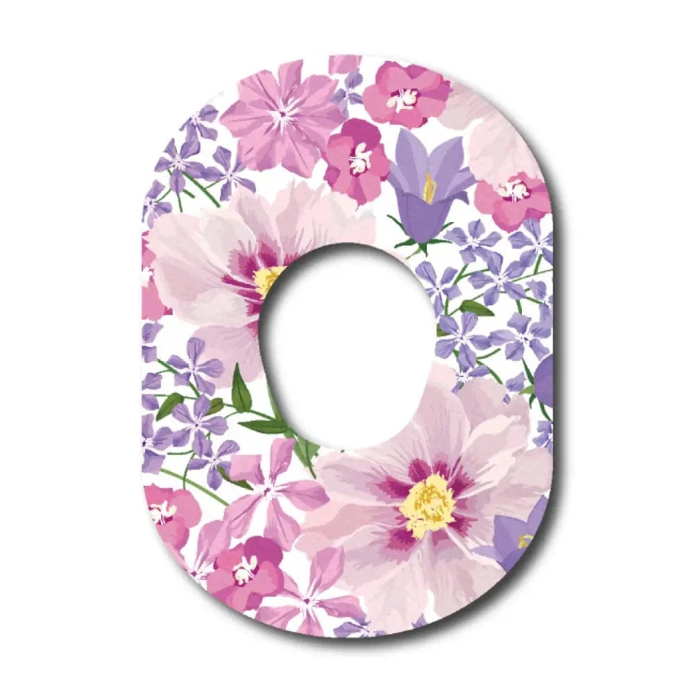 Single Patch / G7 Zinnias - Dexcom G7 and Stelo