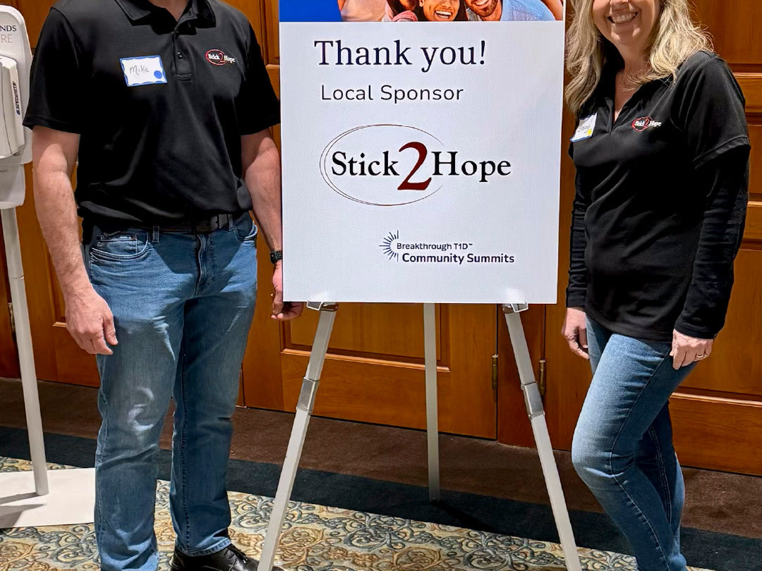 Stick2Hope Helping the T1D Community Move Forward.....