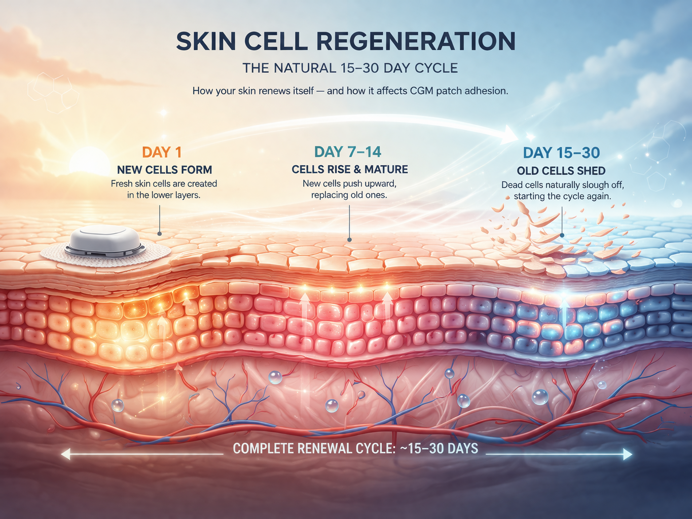Cell Rise Rise Transition Skin Cell Regeneration Cycle – Stick2Hope