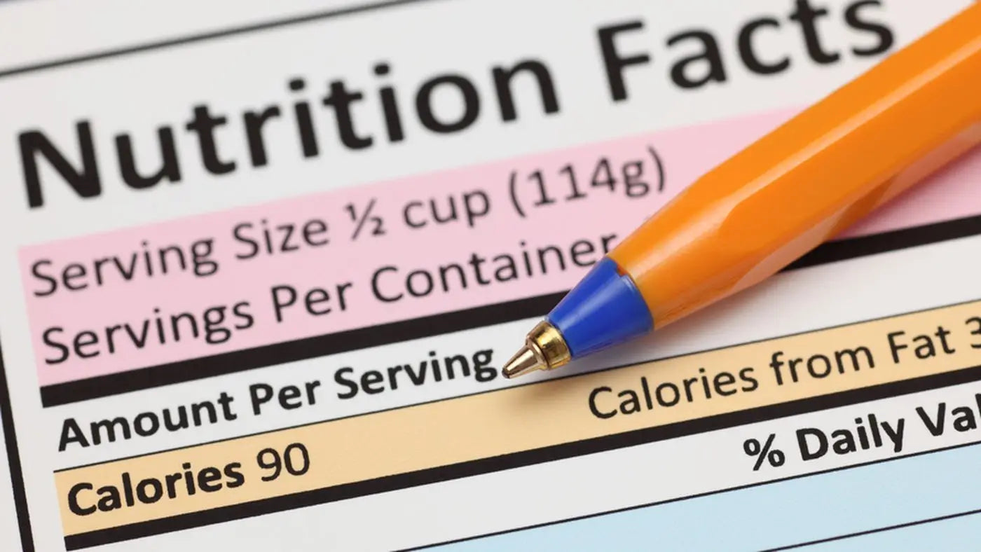 How to decode a Nutritional Label