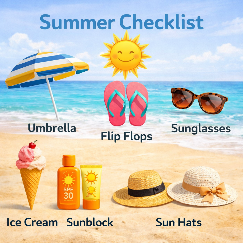 Summer Checklist