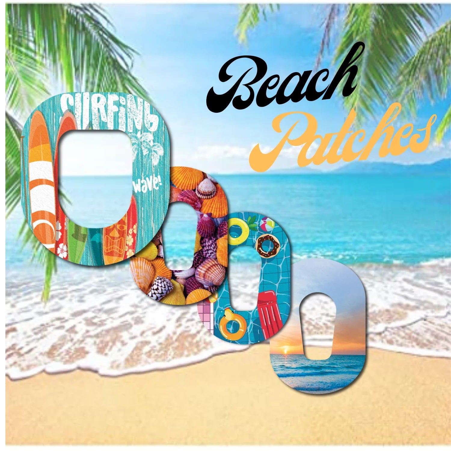 Summer Beach Patches