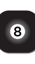 Single Patch / G7 Cover-up 8 Ball - Dexcom G7 and Stelo Cover-up
